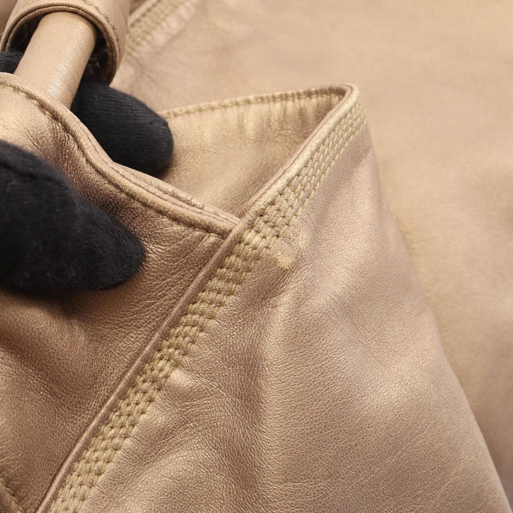 Loewe Handbag Nappa Aire Gold Leather — view 8