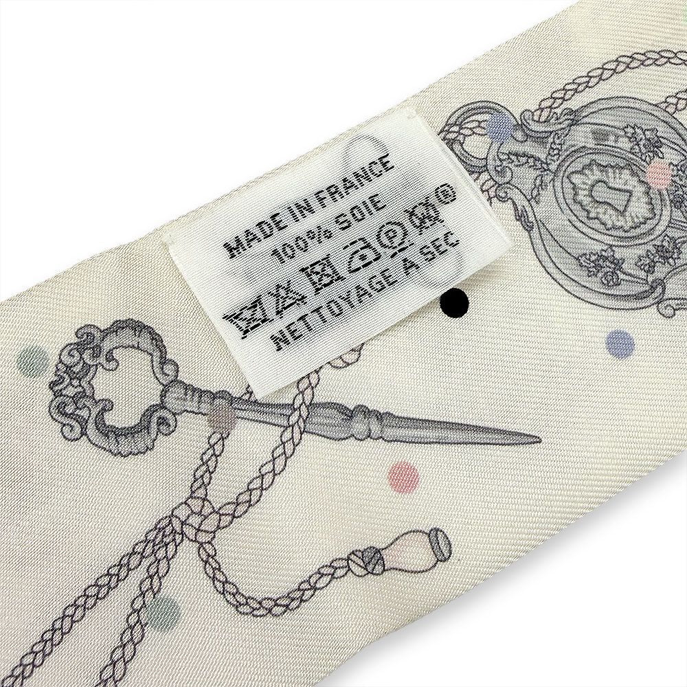 Hermes Cles a Pore Twill Scarf — view 4