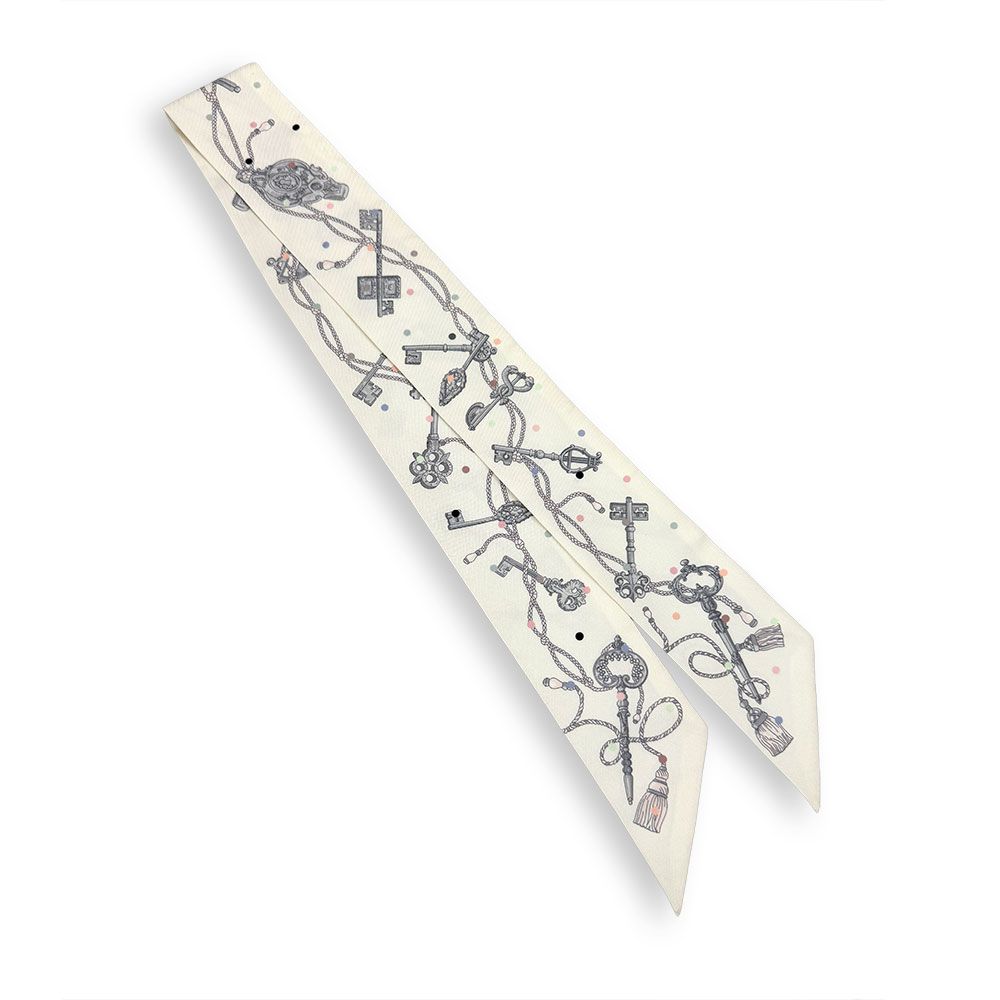 Hermes Cles a Pore Twill Scarf — view 2