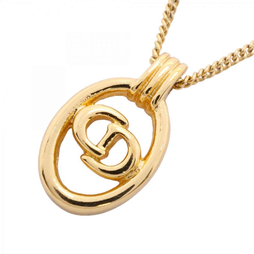 Dior Necklace CD Logo Gold Plated