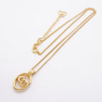Dior Necklace CD Logo Gold Plated — view 3