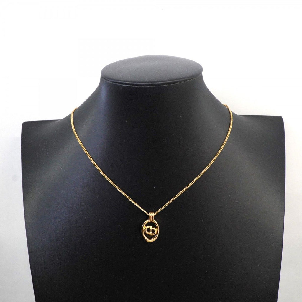 Dior Necklace CD Logo Gold Plated — view 6