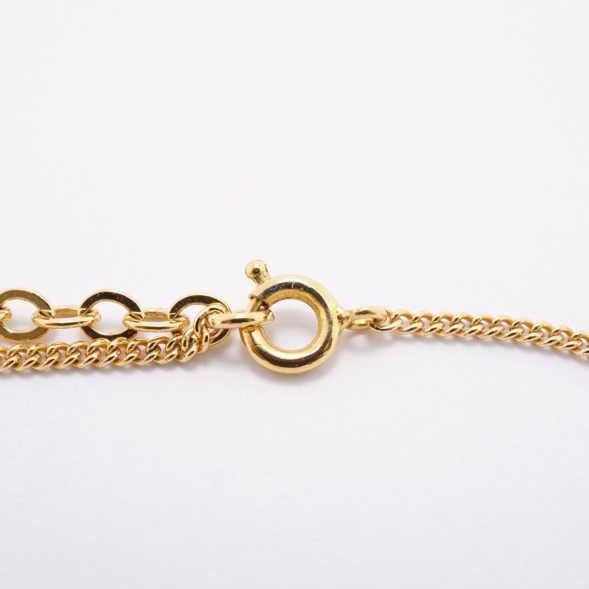 Dior Necklace CD Logo Gold Plated — view 4