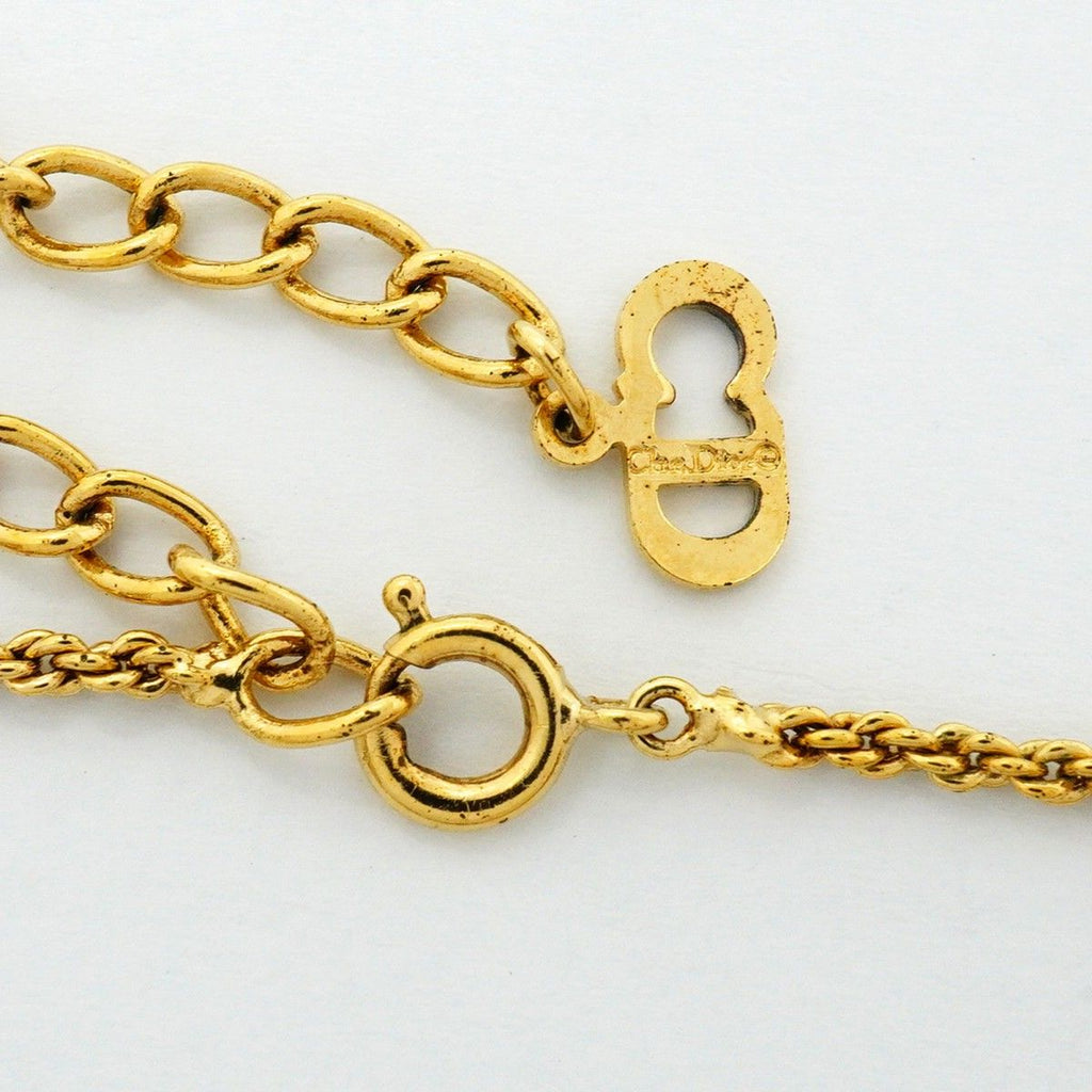 Dior Necklace CD Logo Gold Plated — view 4
