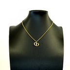 Dior Necklace CD Logo Gold Plated — view 5