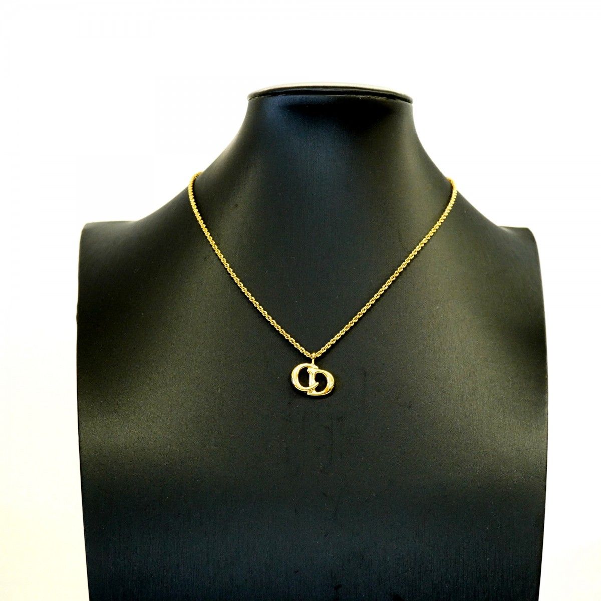 Dior Necklace CD Logo Gold Plated — view 5