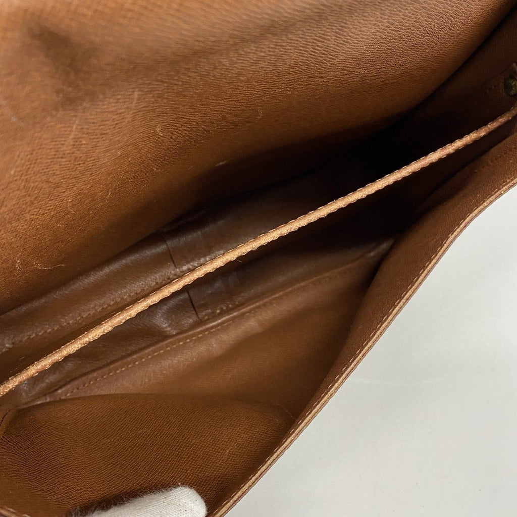 Louis Vuitton Shoulder Bag Monogram Cartouchiere GM Brown — view 4