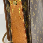 Louis Vuitton Shoulder Bag Monogram Cartouchiere GM Brown — view 9