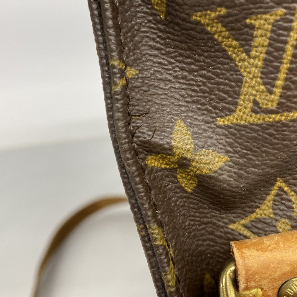 Louis Vuitton Shoulder Bag Monogram Cartouchiere GM Brown — view 7