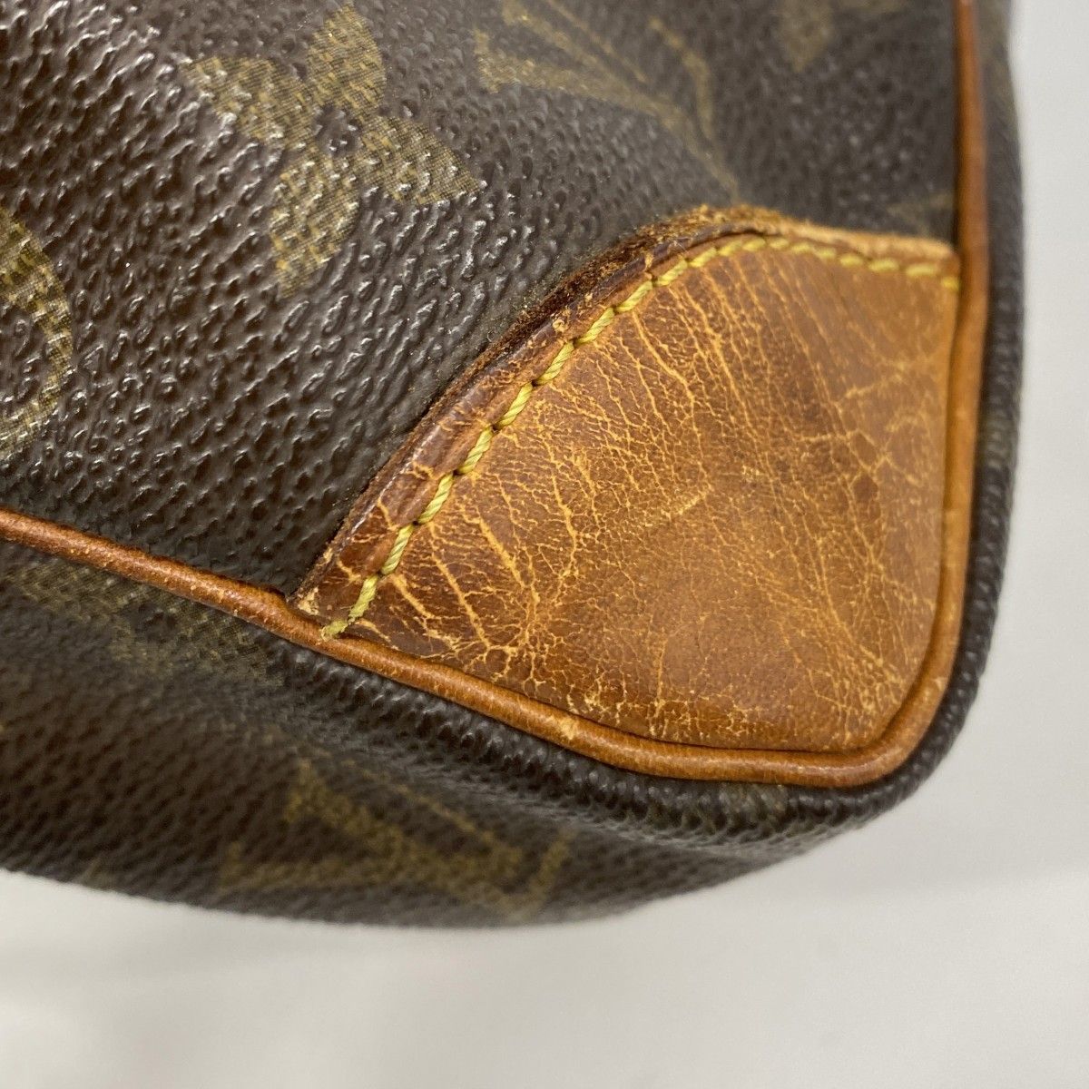 Louis Vuitton Clutch Monogram Marly Dragonne GM Brown — view 6
