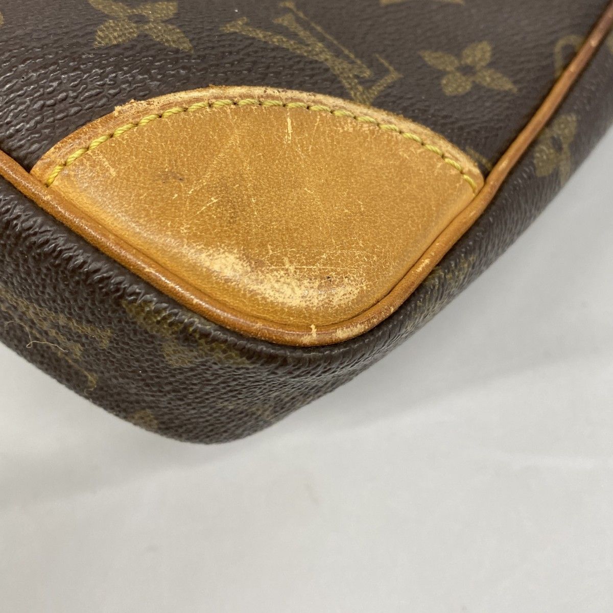 Louis Vuitton Clutch Monogram Marly Dragonne GM Brown — view 7