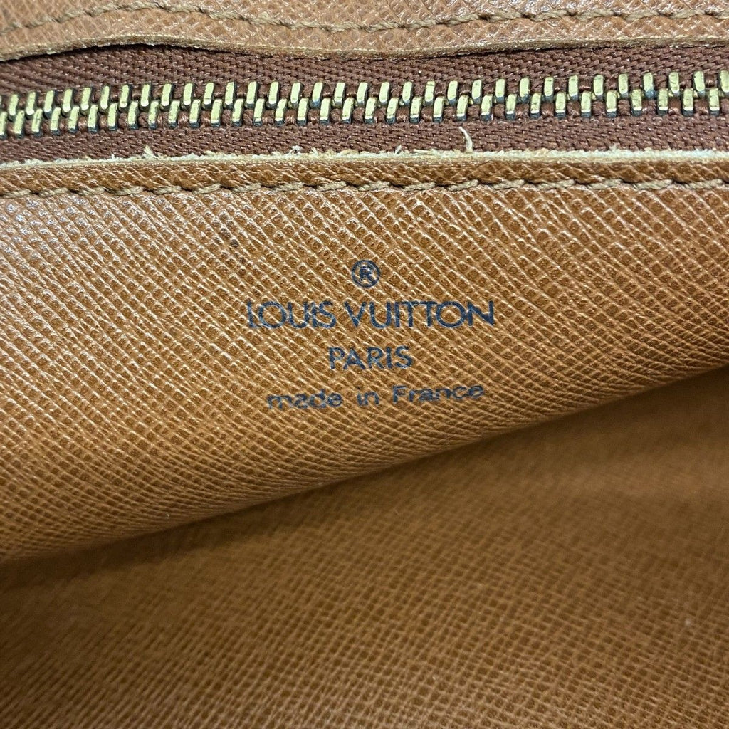 Louis Vuitton Clutch Monogram Marly Dragonne GM Brown — view 5