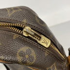 Louis Vuitton Shoulder Bag Monogram Danube MM Brown — view 8