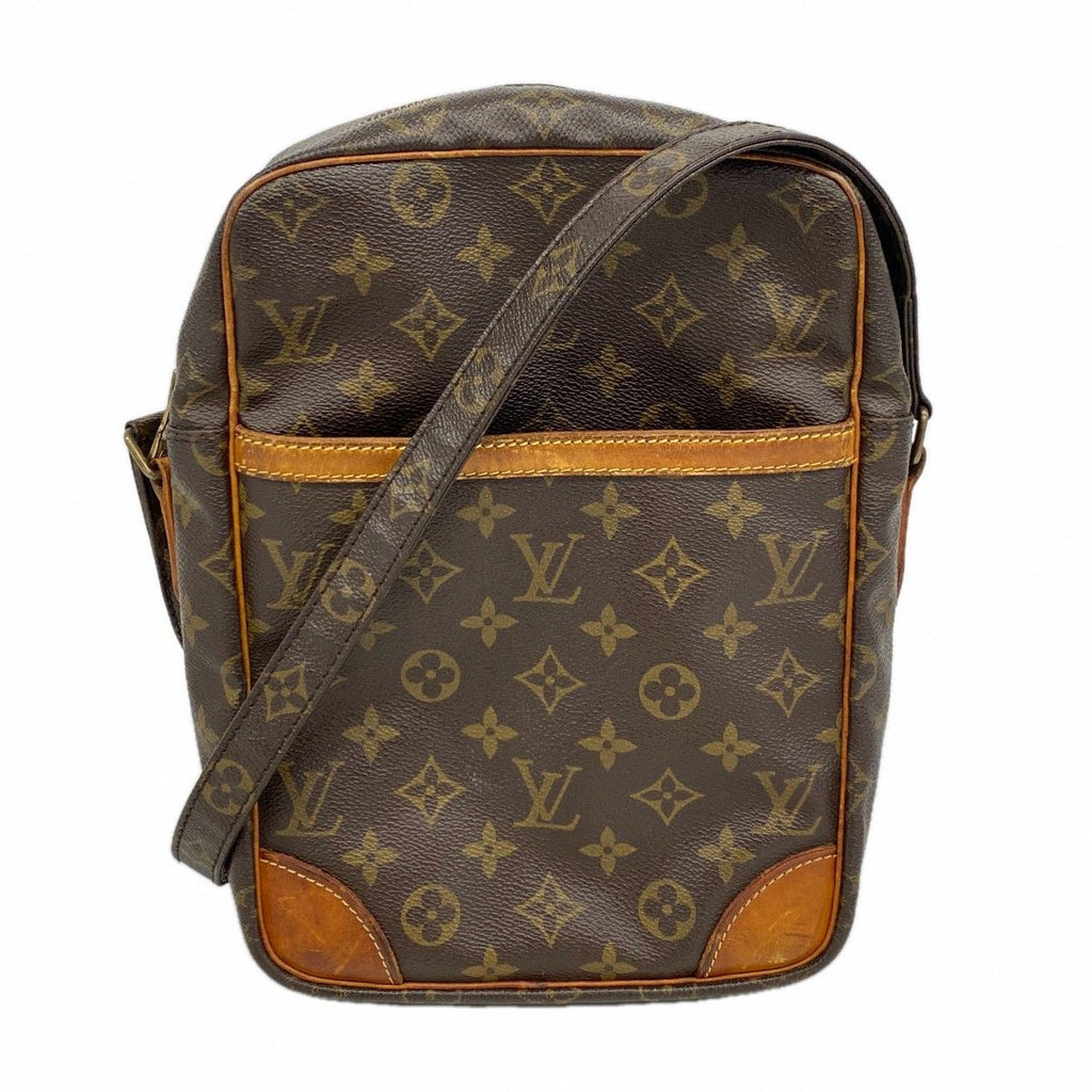 Louis Vuitton Shoulder Bag Monogram Danube MM Brown
