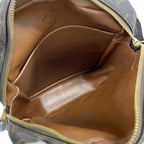 Louis Vuitton Shoulder Bag Monogram Danube MM Brown — view 4