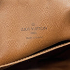 Louis Vuitton Shoulder Bag Monogram Danube MM Brown — view 5