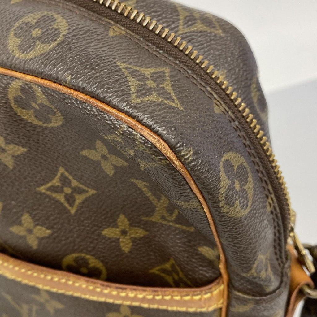 Louis Vuitton Shoulder Bag Monogram Danube MM Brown — view 6