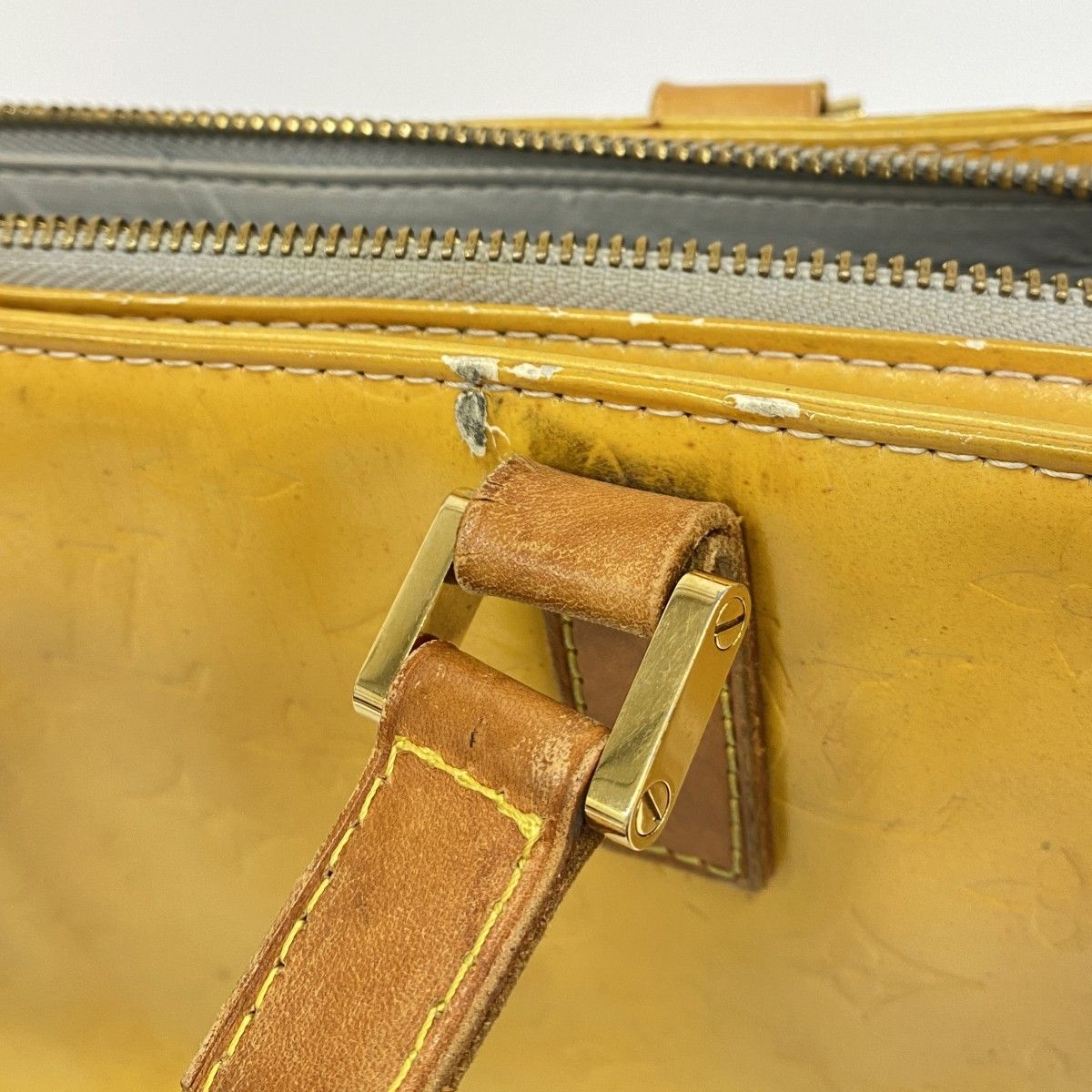 Louis Vuitton Tote Vernis Columbus Gray — view 9