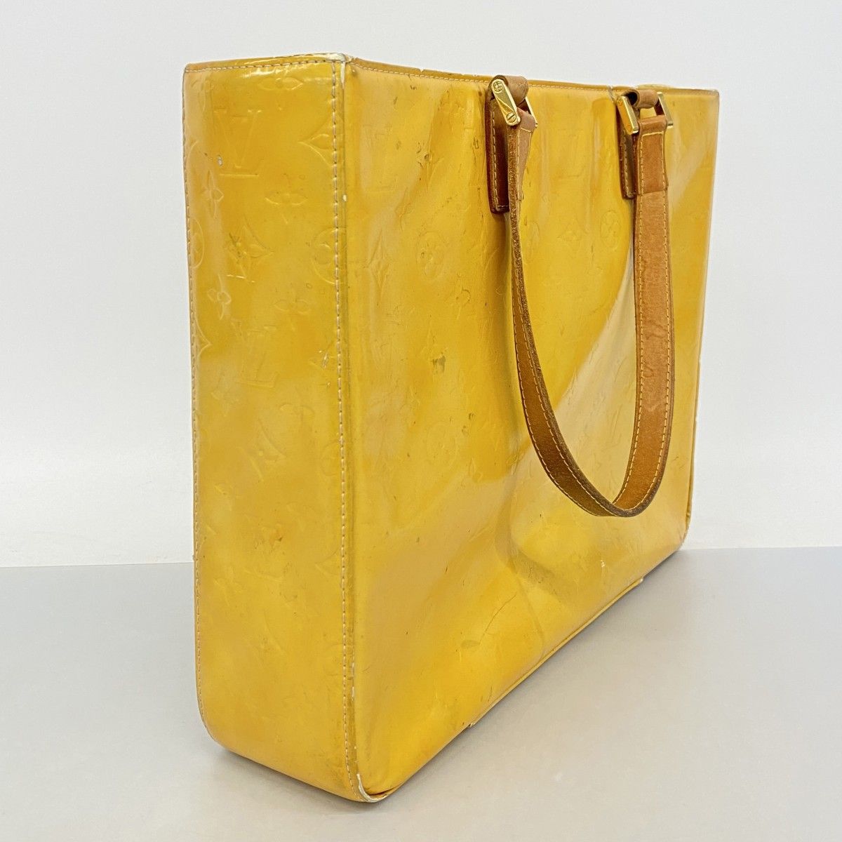 Louis Vuitton Tote Vernis Columbus Gray — view 2