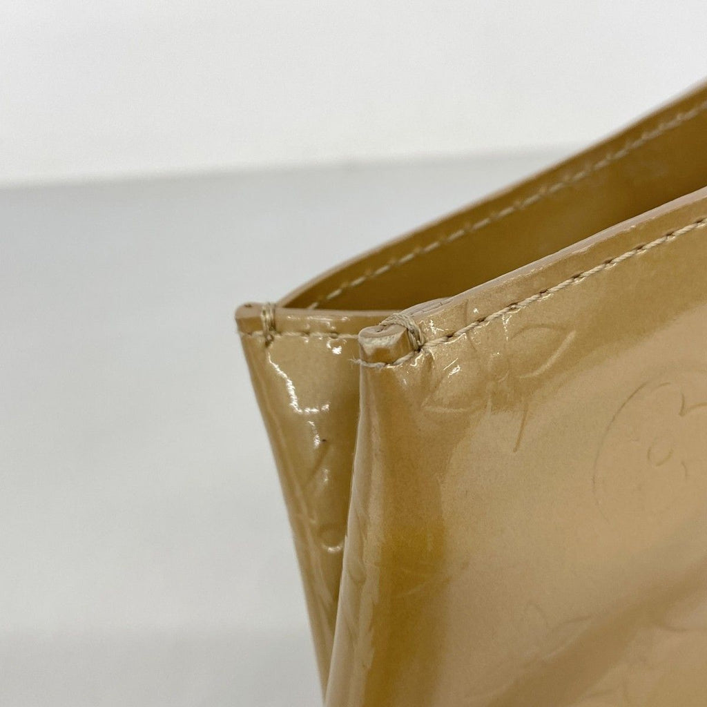 Louis Vuitton Handbag Vernis Reed PM Noisette — view 7