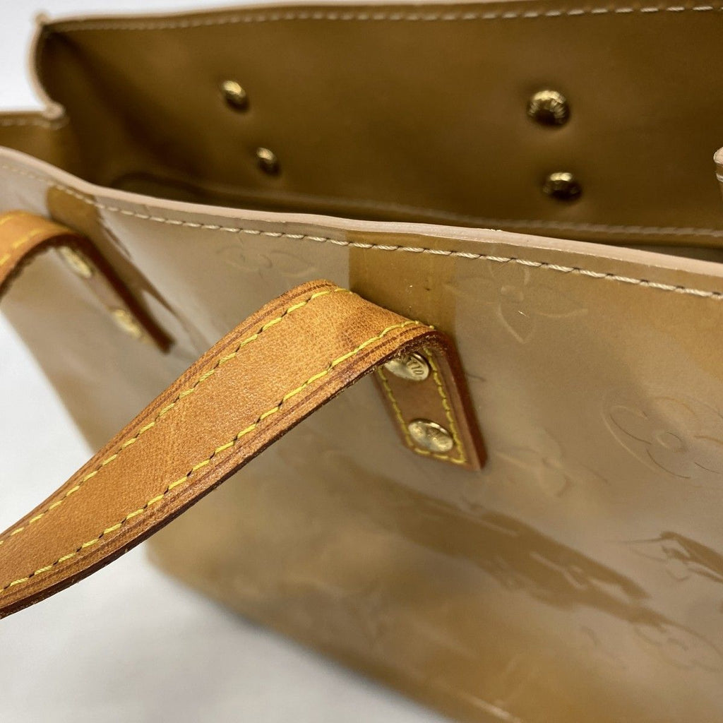 Louis Vuitton Handbag Vernis Reed PM Noisette — view 8