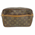 Louis Vuitton Clutch Monogram Compiegne 23 Brown