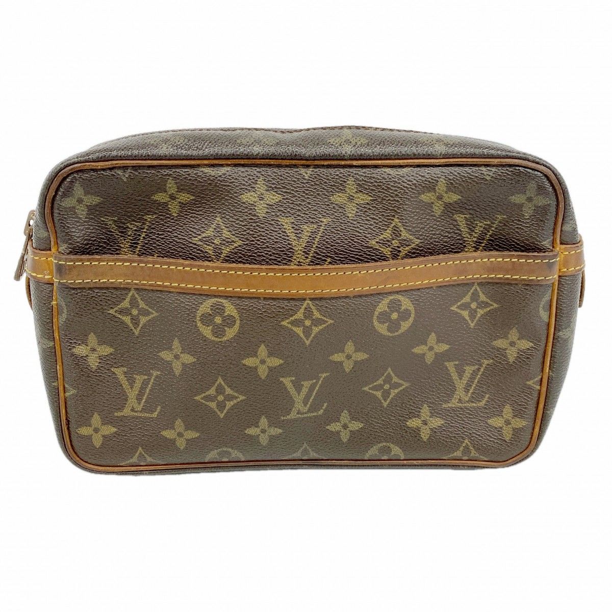 Louis Vuitton Clutch Monogram Compiegne 23 Brown