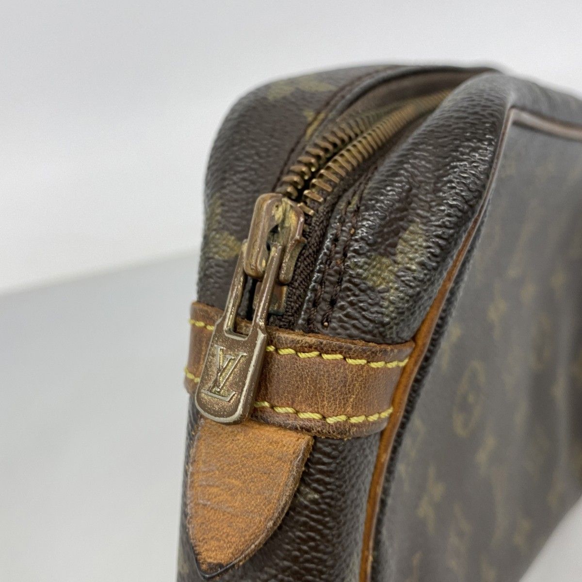 Louis Vuitton Clutch Monogram Compiegne 23 Brown — view 8