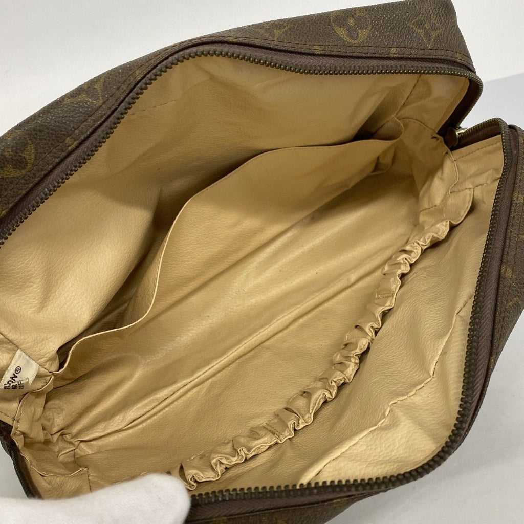 Louis Vuitton Pouch Monogram Trousse Toilette 28 Brown — view 4