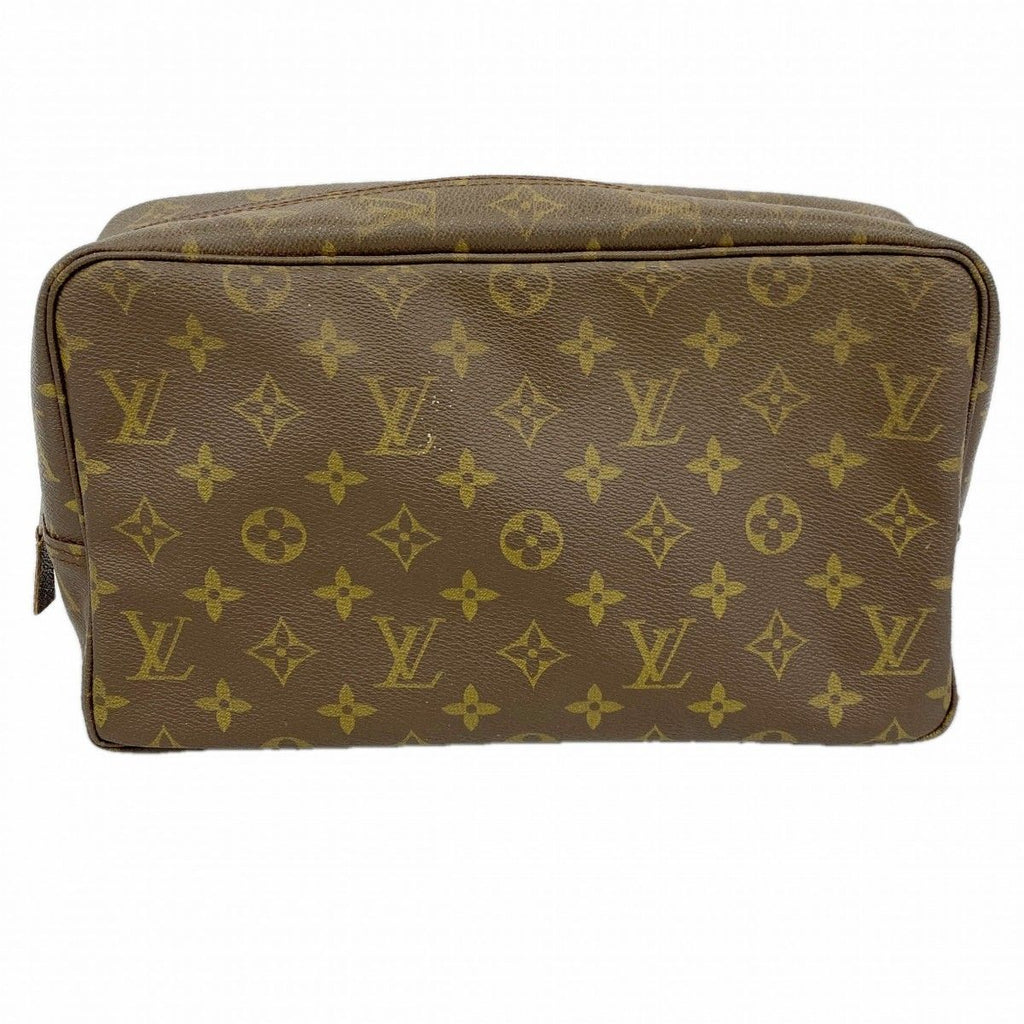 Louis Vuitton Pouch Monogram Trousse Toilette 28 Brown