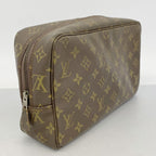 Louis Vuitton Pouch Monogram Trousse Toilette 28 Brown — view 2