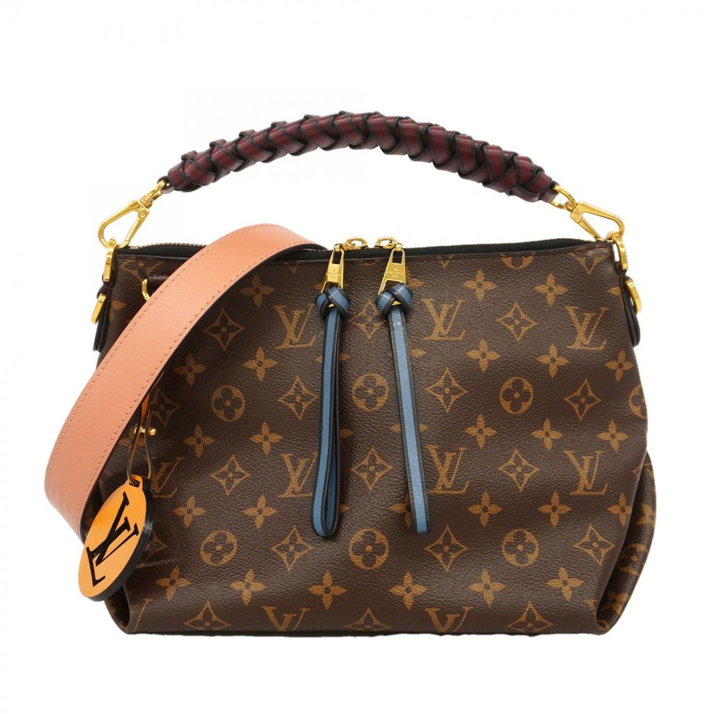 Louis Vuitton Handbag Monogram Mini Zip Hobo Brown 2-Way