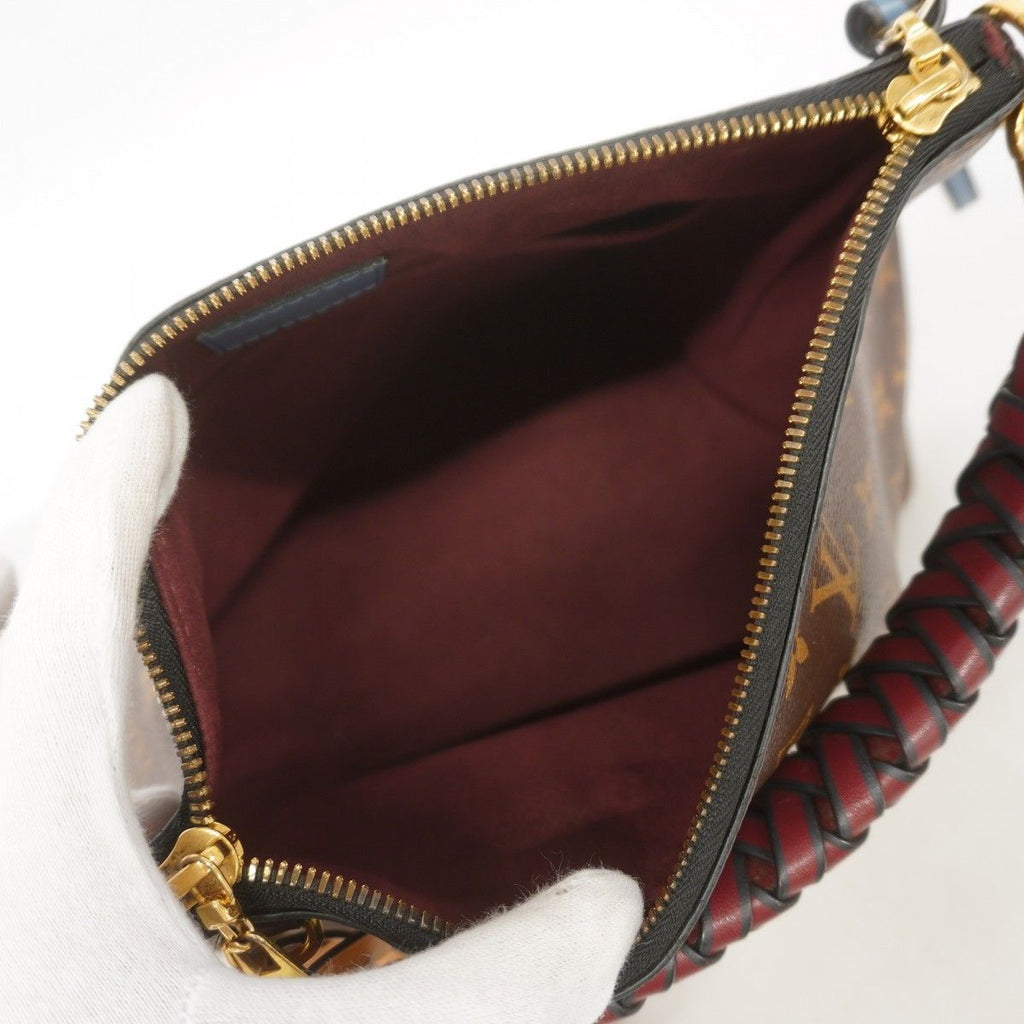 Louis Vuitton Handbag Monogram Mini Zip Hobo Brown 2-Way — view 4