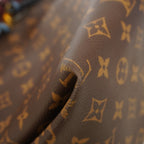 Louis Vuitton Handbag Monogram Mini Zip Hobo Brown 2-Way — view 6