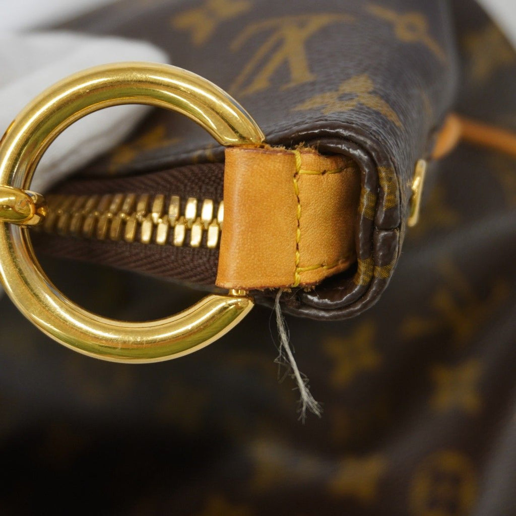 Louis Vuitton Handbag Monogram Sully PM Brown — view 7