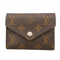 Louis Vuitton Trifold Wallet Monogram Portefeuille Victorine Rosevalerine