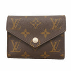Louis Vuitton Trifold Wallet Monogram Portefeuille Victorine Rosevalerine
