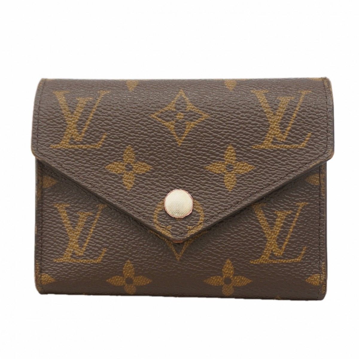 Louis Vuitton Trifold Wallet Monogram Portefeuille Victorine Rosevalerine