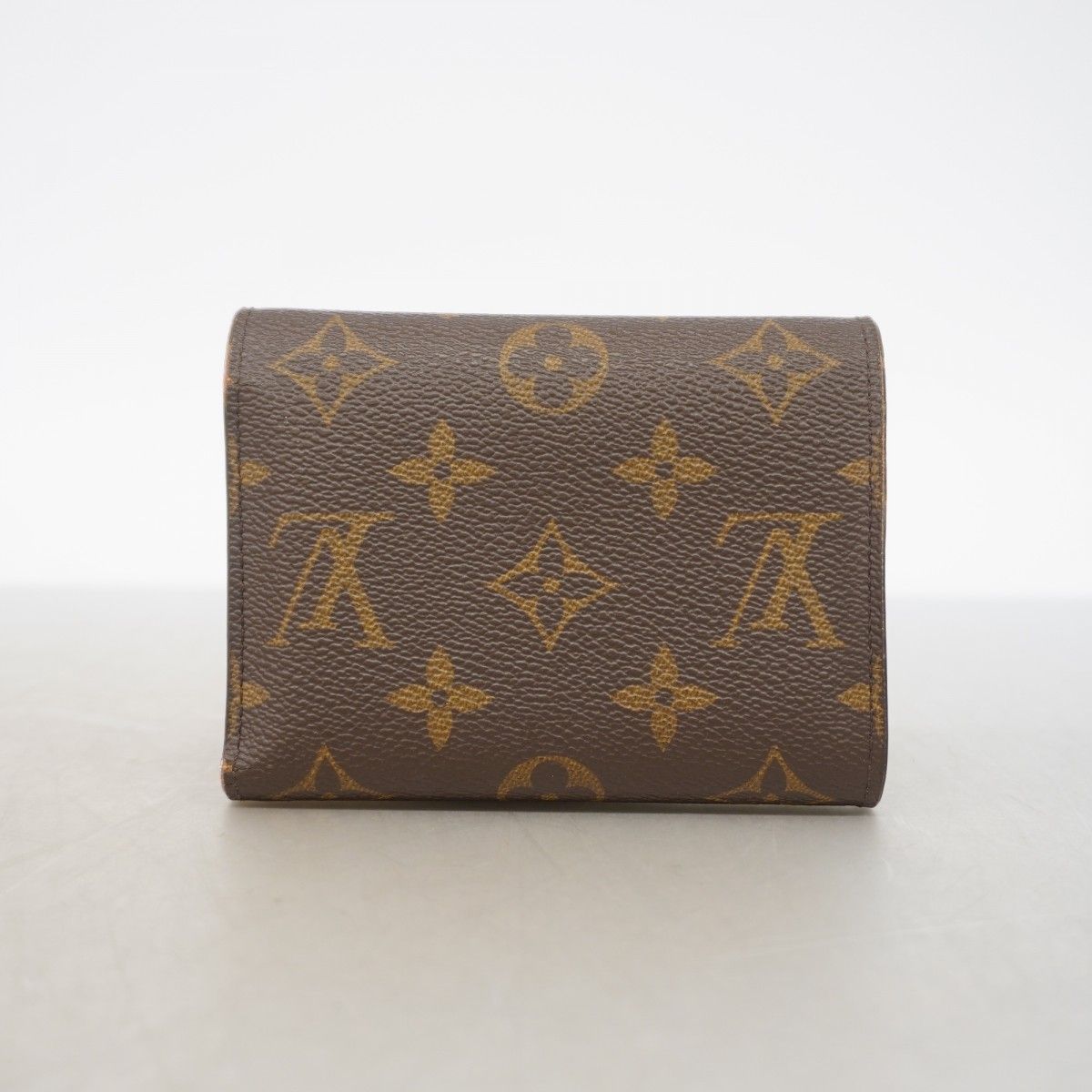 Louis Vuitton Trifold Wallet Monogram Portefeuille Victorine Rosevalerine — view 9