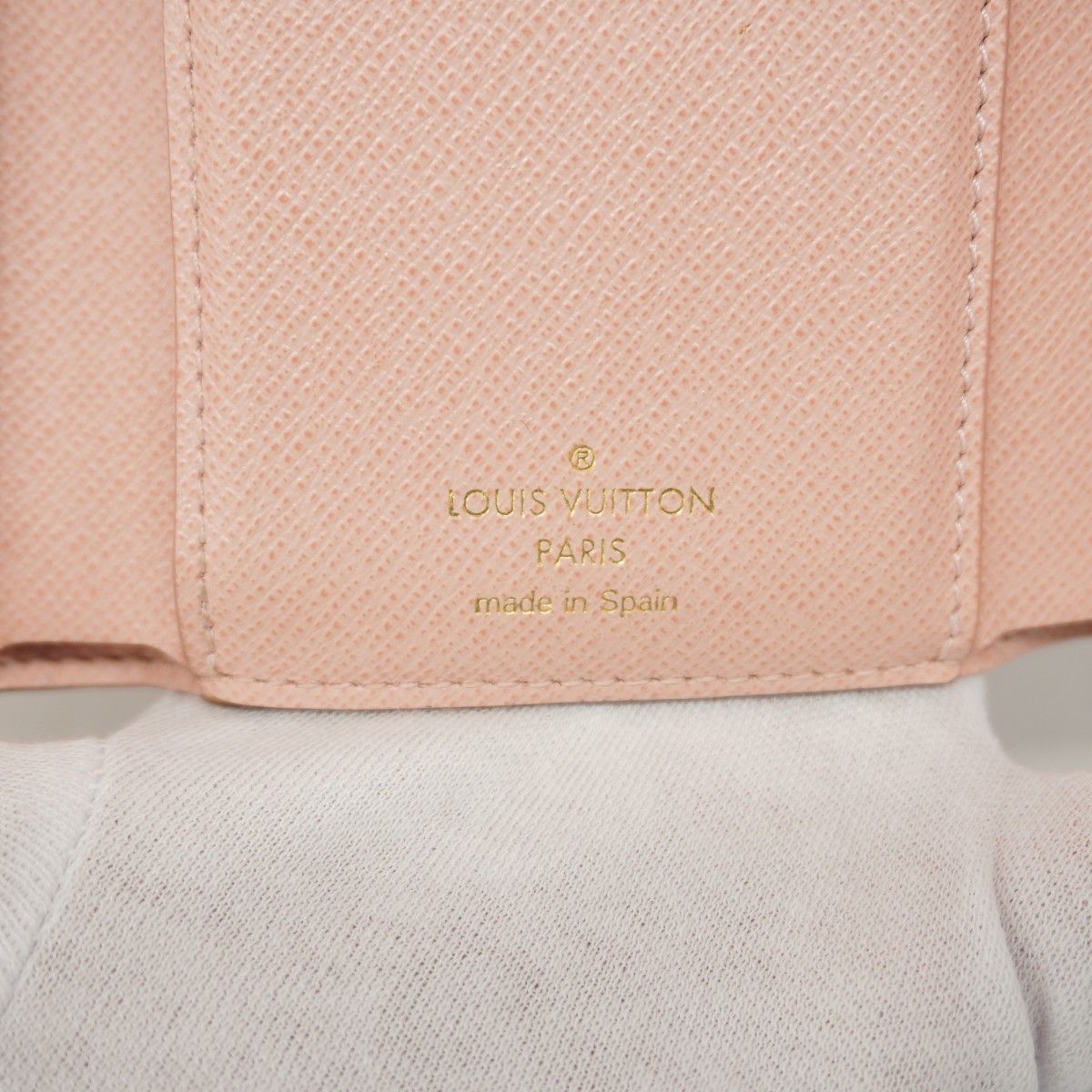 Louis Vuitton Trifold Wallet Monogram Portefeuille Victorine Rosevalerine — view 4