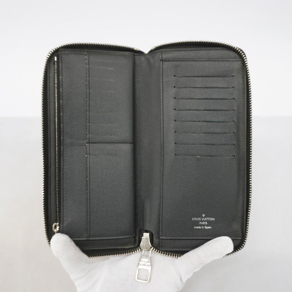 Louis Vuitton Wallet Taiga Zippy Vertical Noir — view 3