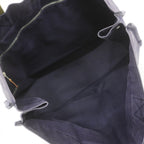 Hermes Tote Fourre Tout MM Canvas Navy Silver — view 4