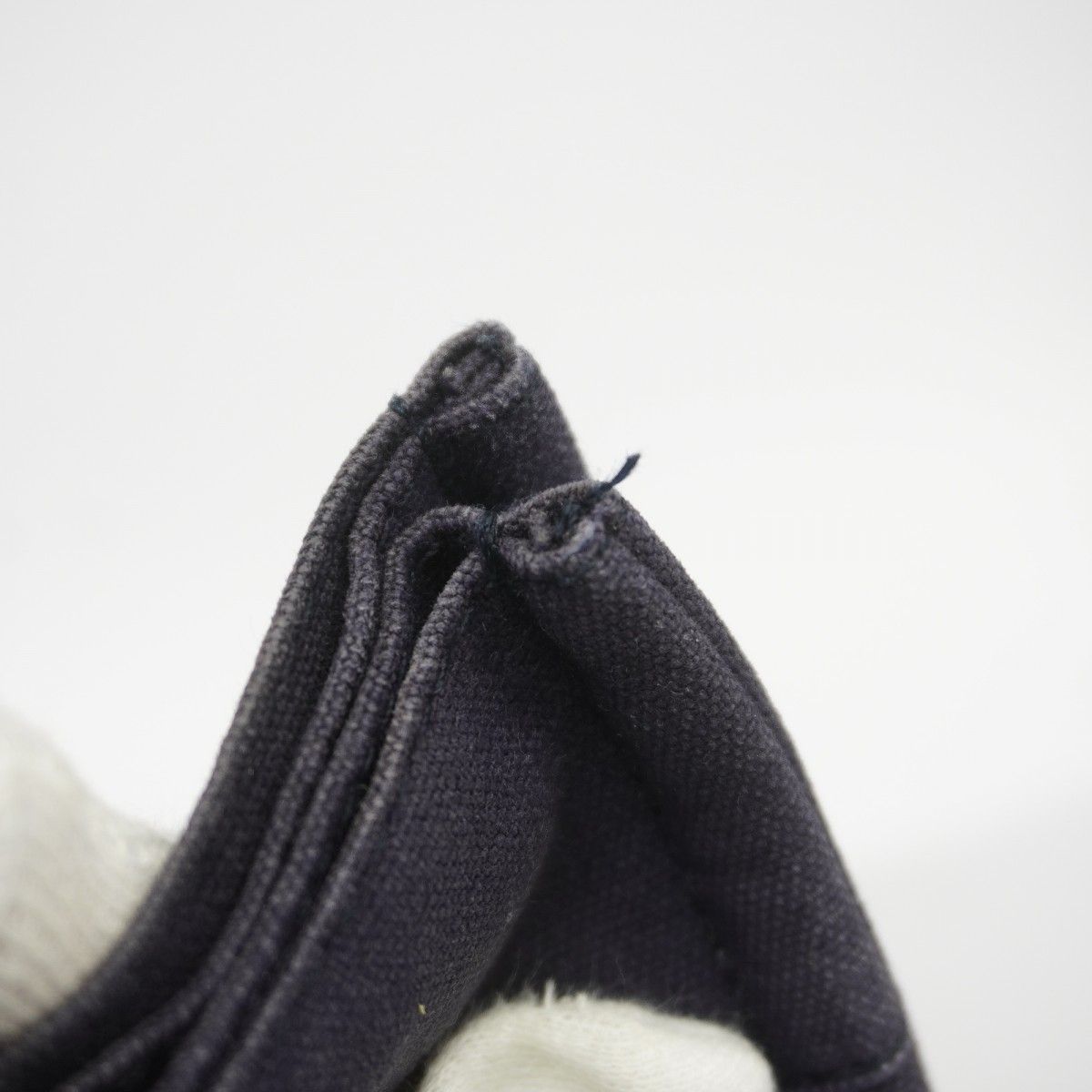 Hermes Tote Fourre Tout MM Canvas Navy Silver — view 7