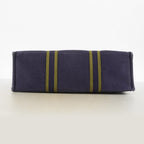 Hermes Tote Fourre Tout MM Canvas Navy Silver — view 3