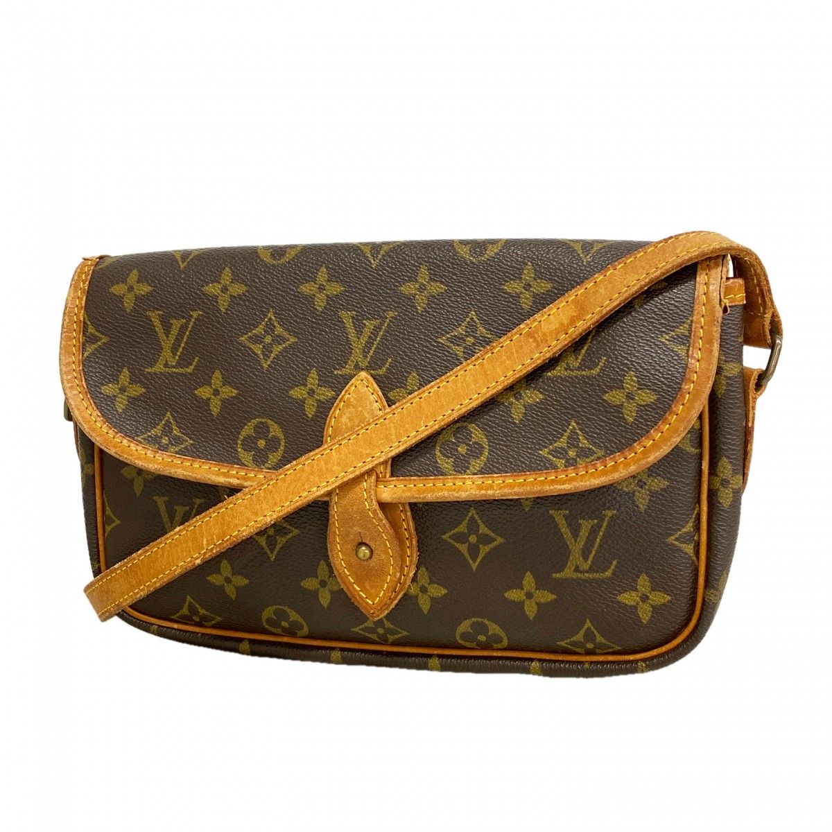 Louis Vuitton Shoulder Bag Monogram Gibessiere PM Brown