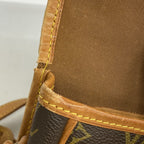 Louis Vuitton Shoulder Bag Monogram Gibessiere PM Brown — view 7