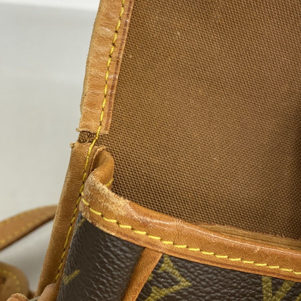 Louis Vuitton Shoulder Bag Monogram Gibessiere PM Brown — view 7