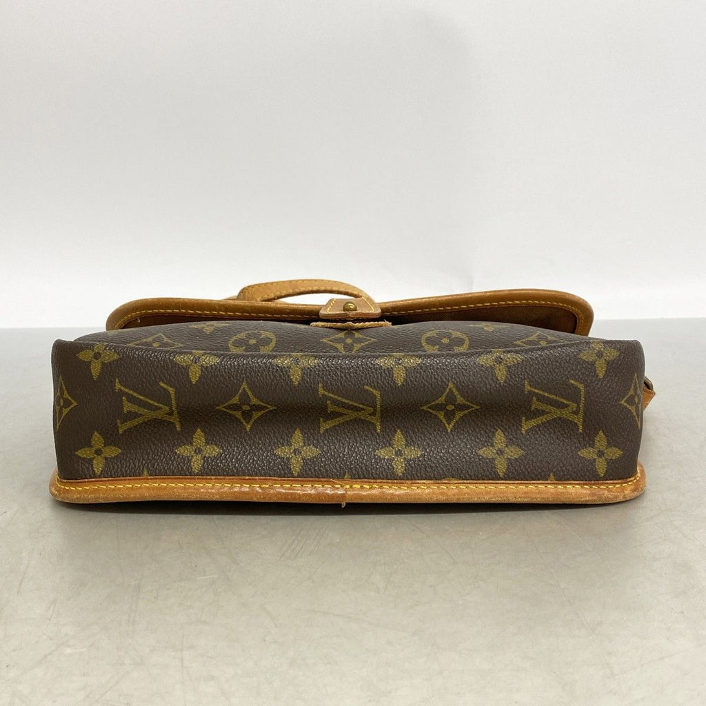 Louis Vuitton Shoulder Bag Monogram Gibessiere PM Brown — view 3