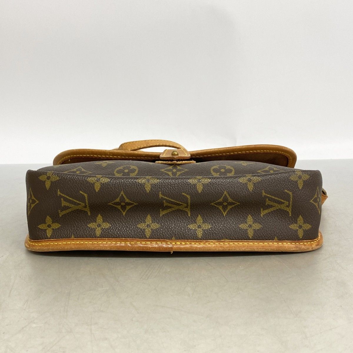 Louis Vuitton Shoulder Bag Monogram Gibessiere PM Brown — view 3