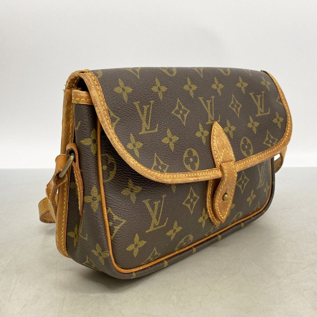 Louis Vuitton Shoulder Bag Monogram Gibessiere PM Brown — view 2
